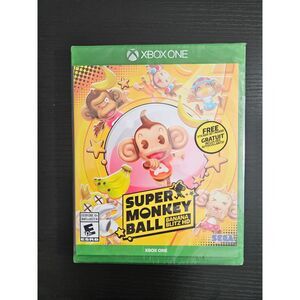 Super Monkey Ball Banana Blitz HD-XBOX One Sticker Set Included BRAND NEW SEALED
